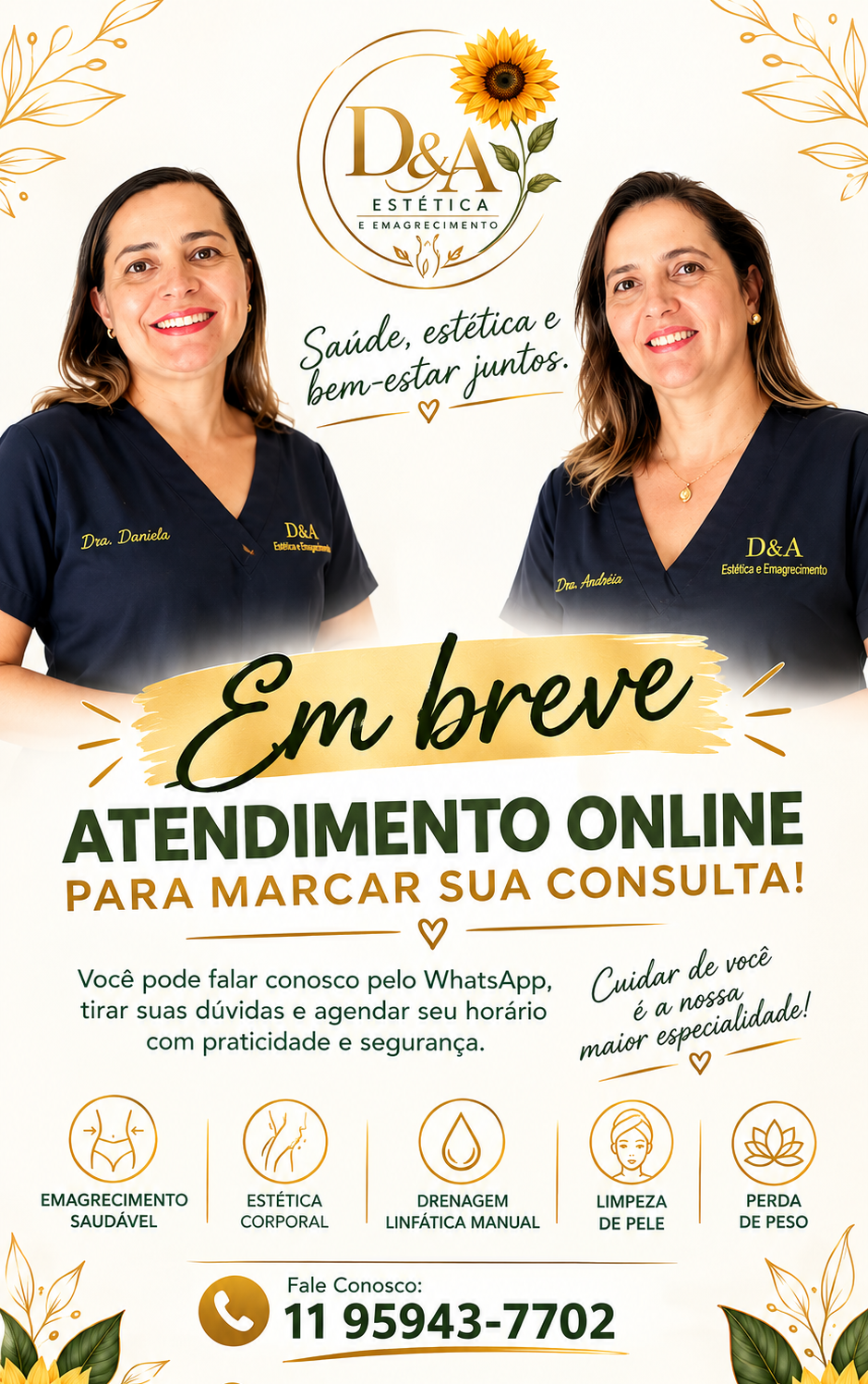 D&A Estética e Emagrecimento - Atendimento online